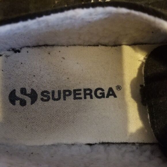 Superga Black Skater Shoes Sneakers Suede Leather Unisex EU 41 Women 9.5 Men 8 - Picture 13 of 14